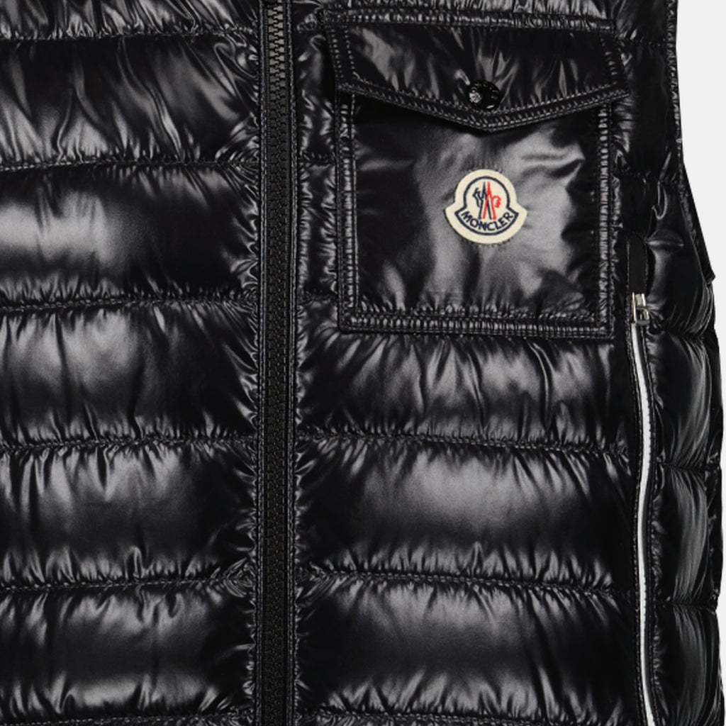 Vestes Veste Ragot sans manches Moncler Noir Homme