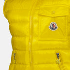 Jackets Glygos sleeveless jacket Moncler Yellow Femme