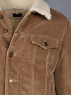 Vestes Veste shearling Saint Laurent Marron Homme