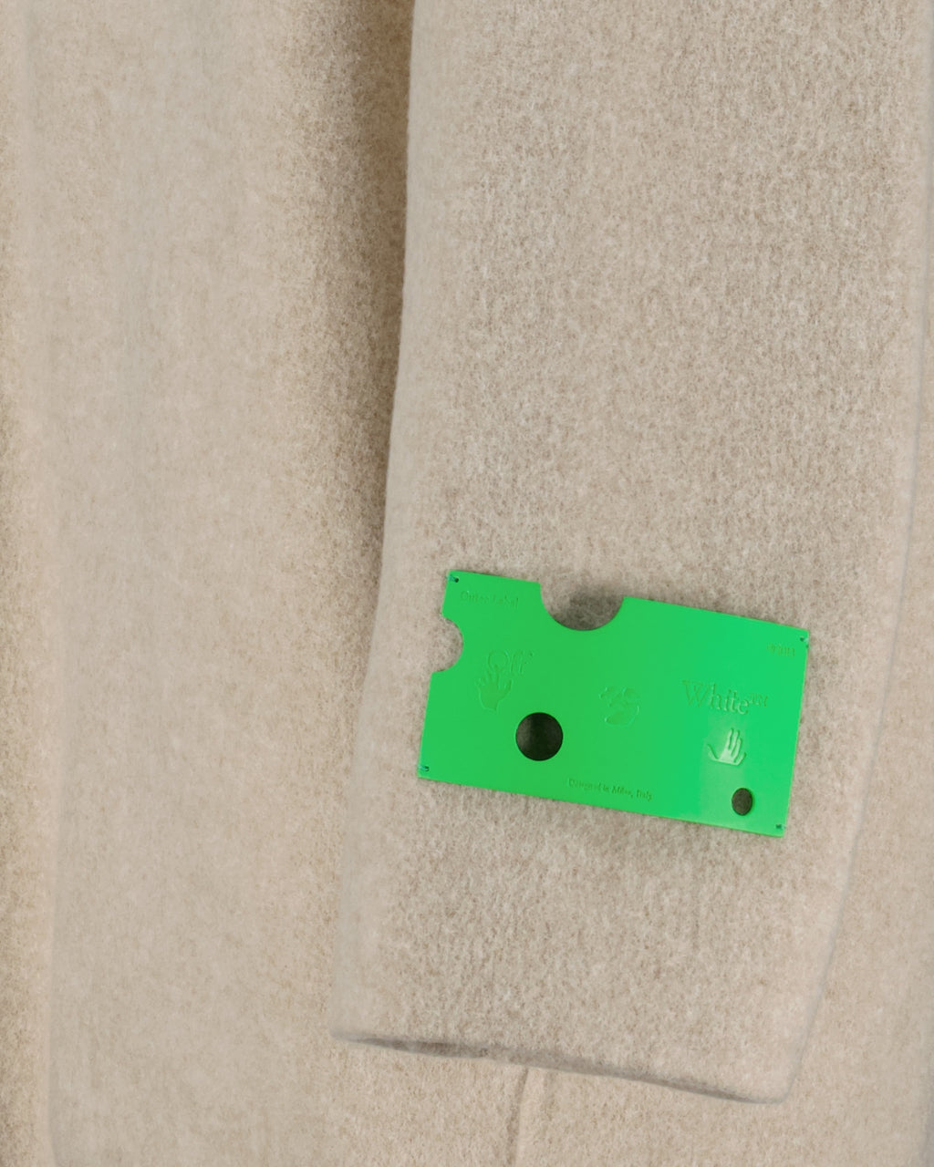 Jackets Tag Jacket Off-White Beige Homme