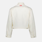 Vestes Veste Trucker en denim Kenzo Blanc Homme