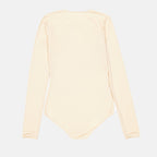 トップス ビスコースボディスーツ Maison Margiela ベージュ 女性