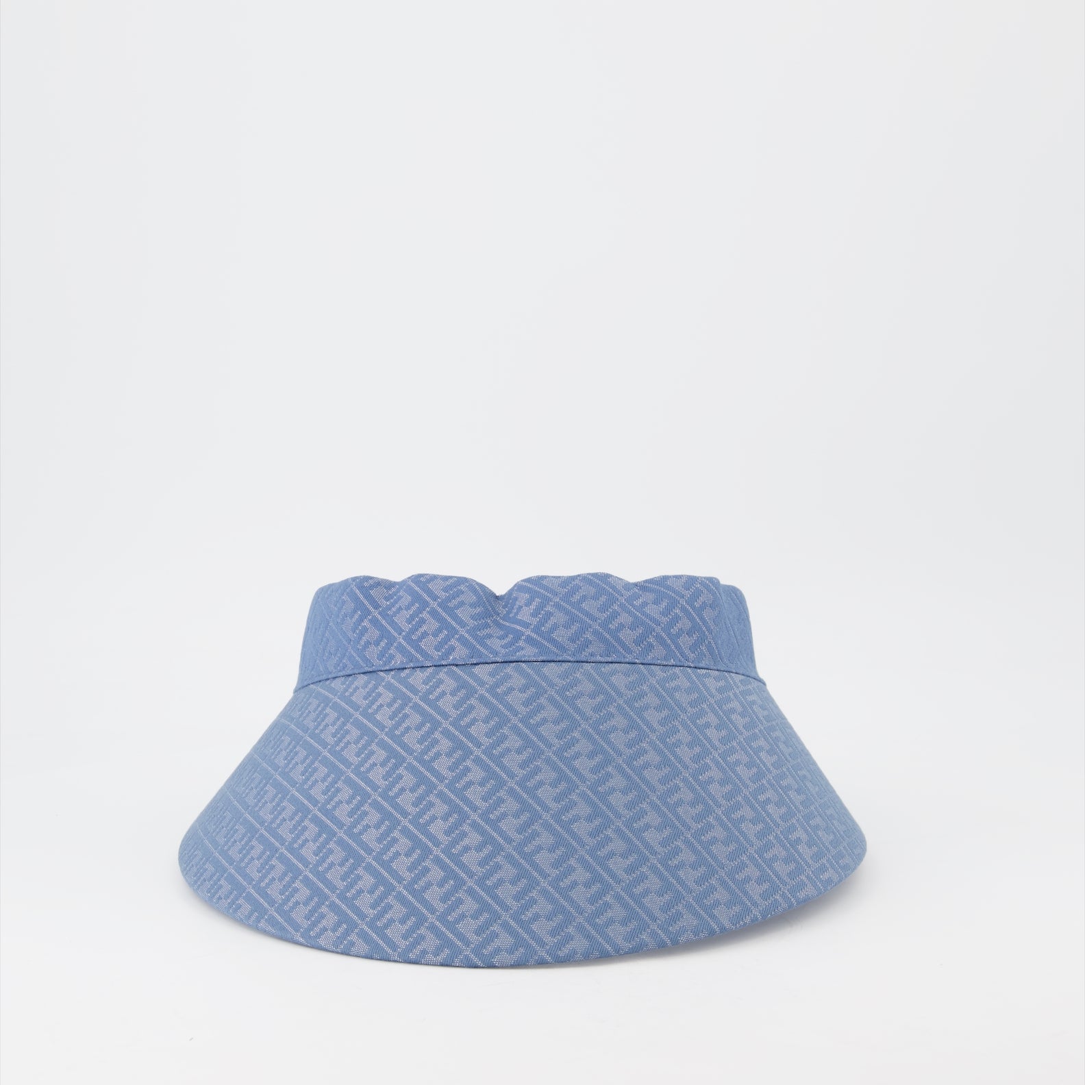 Chapeaux, casquettes et bonnets Visière en denim Fendi Bleu Femme