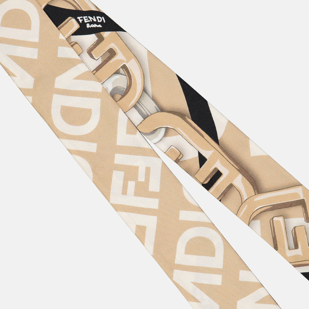 Scarves and gloves Wrappy Fendi O'Lock Fendi Beige Women