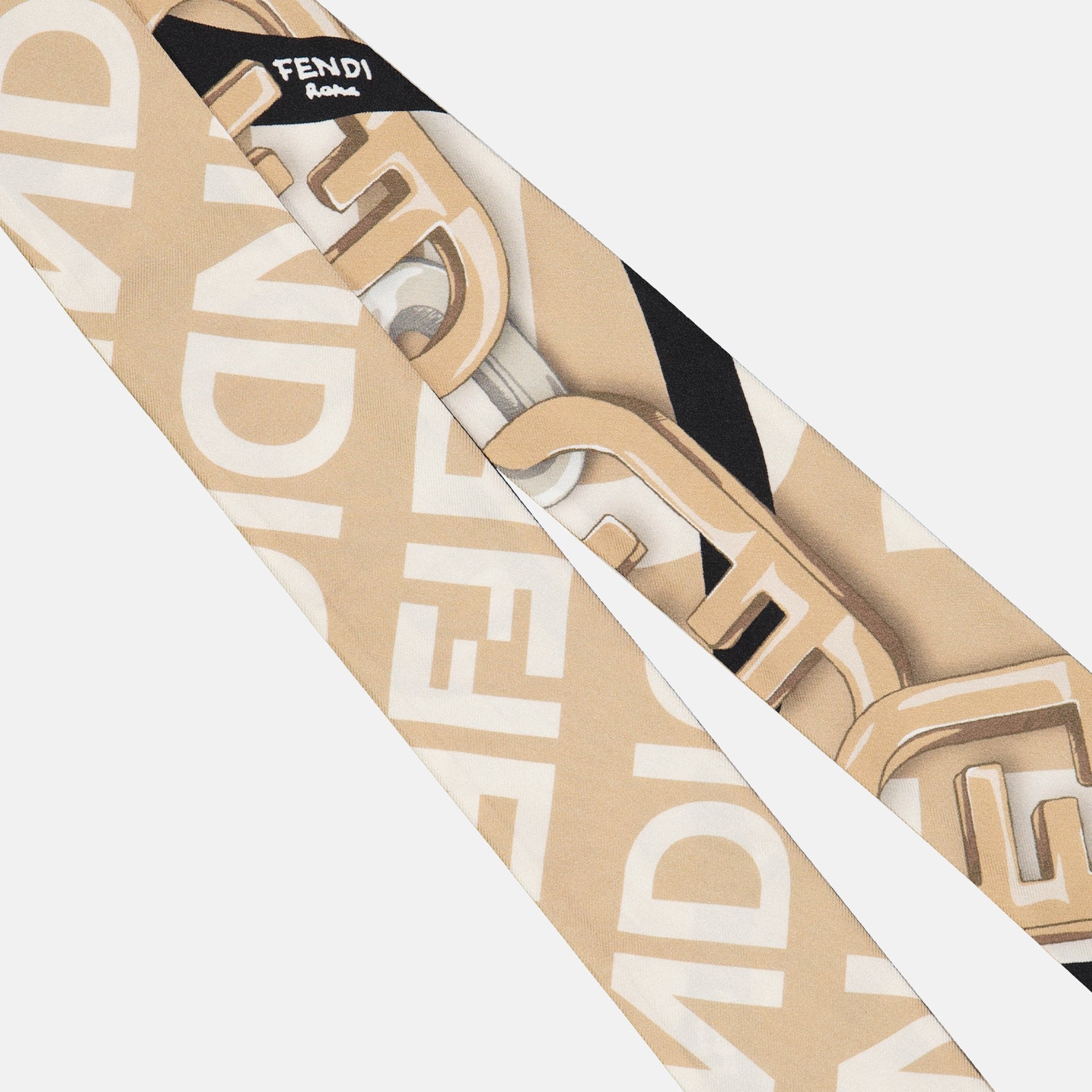 Scarves and gloves Wrappy Fendi O'Lock Fendi Beige Women